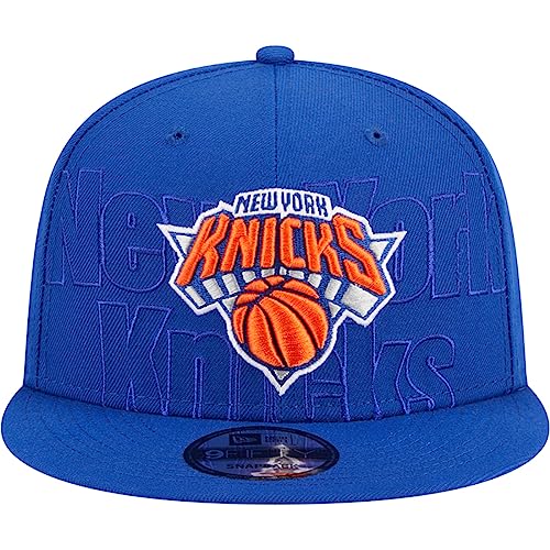 New York Knicks NBA 2023 Draft Snapback Cap Blue