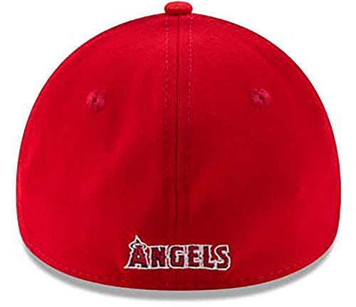 MLB Los Angeles Angels Team Classic Game 39Thirty Stretch Fit Cap, Red, Medium/Large