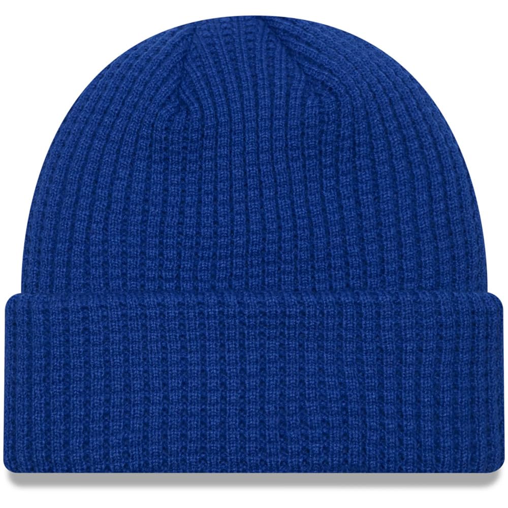 New Era Chicago Cubs Blue Prime Cuff Knit Beanie Hat