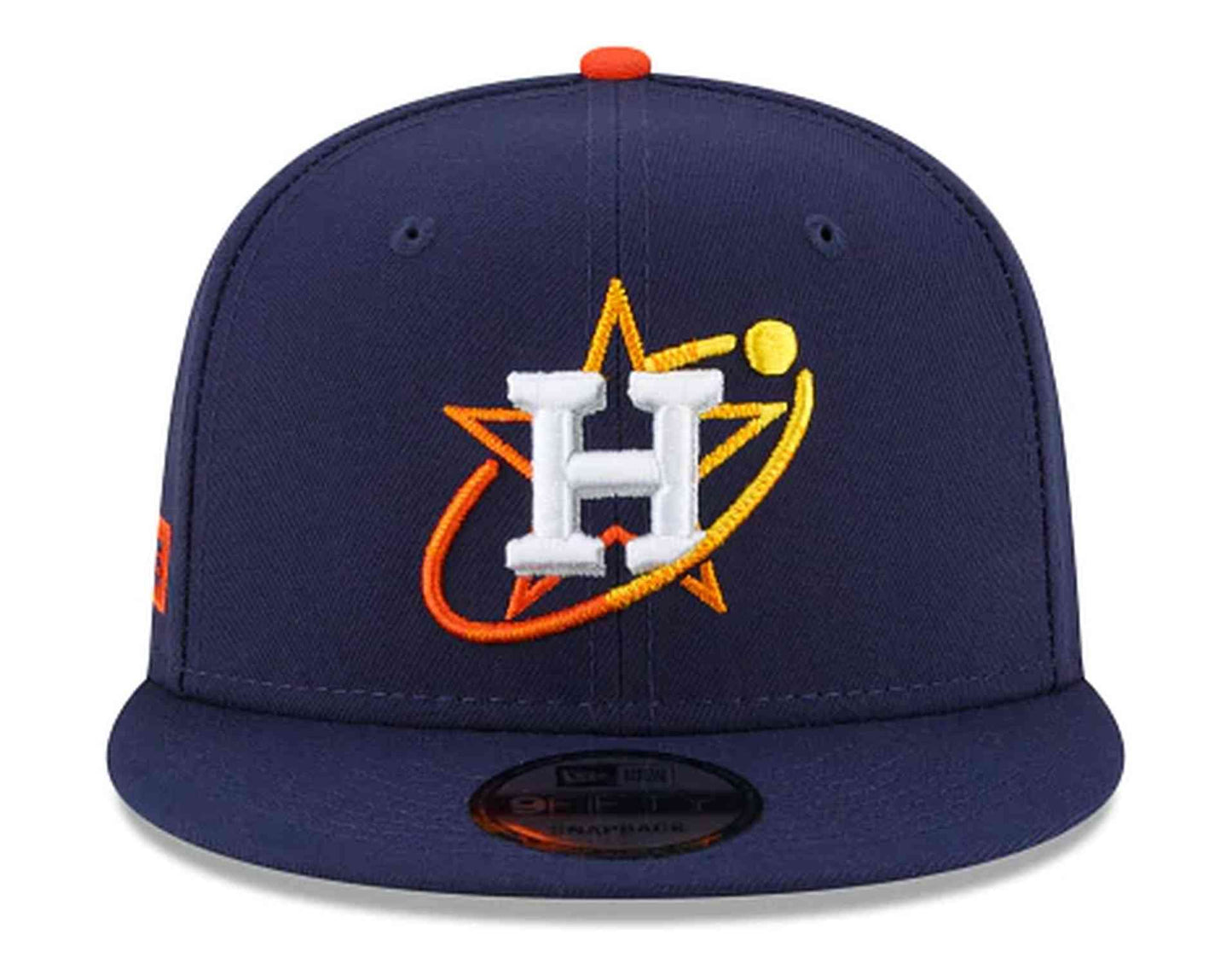 New Era Houston Astros 9FIFTY City Connect Snapback Cap, Adjustable Hat Navy Blue