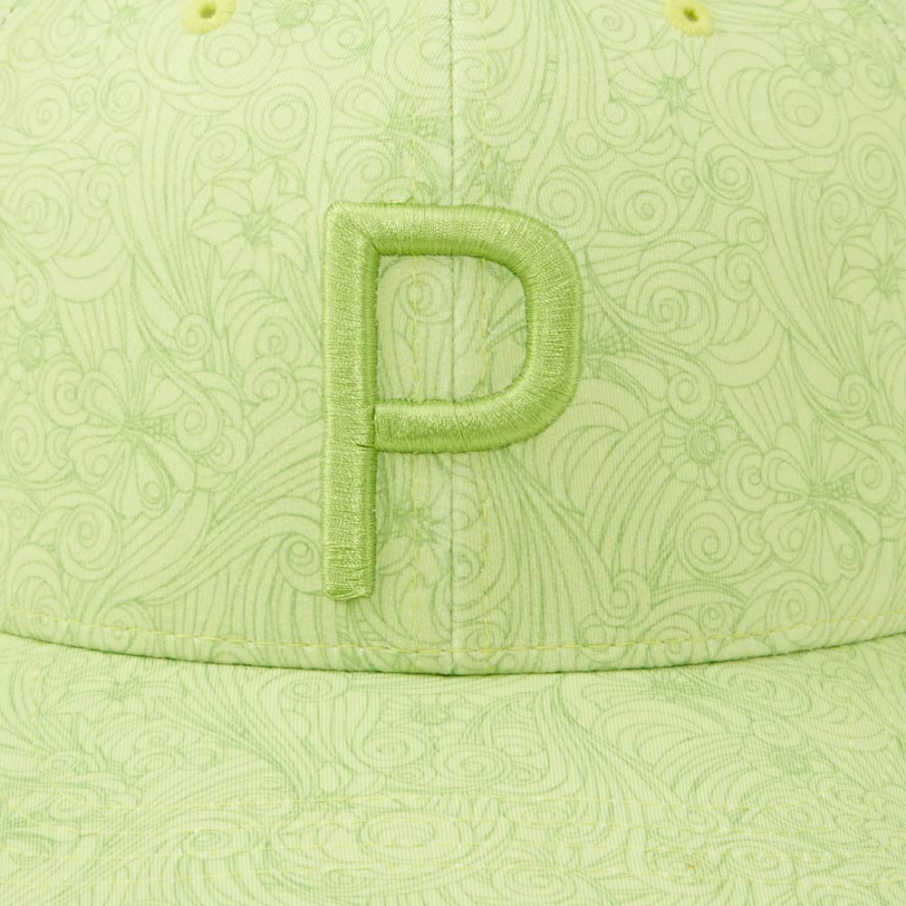 PUMA Golf Men's Windy P Classic Adj Hat, Butterfly-Greenery, One Size