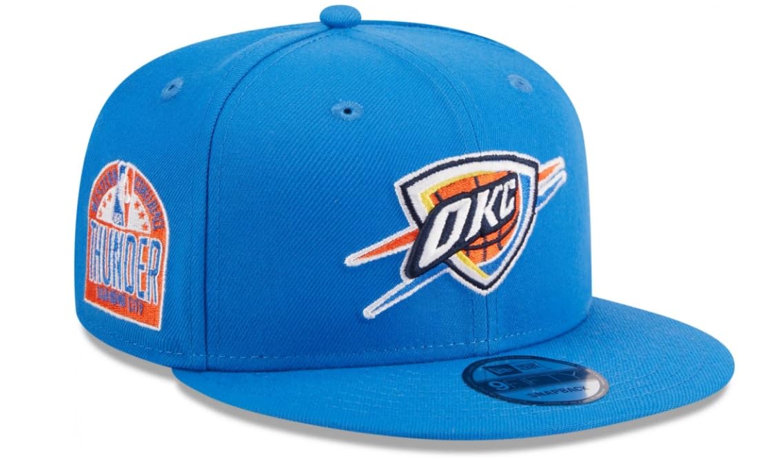 New Era Men's Adult Oklahoma City Thunder Blue 9Fifty Adjustable Hat