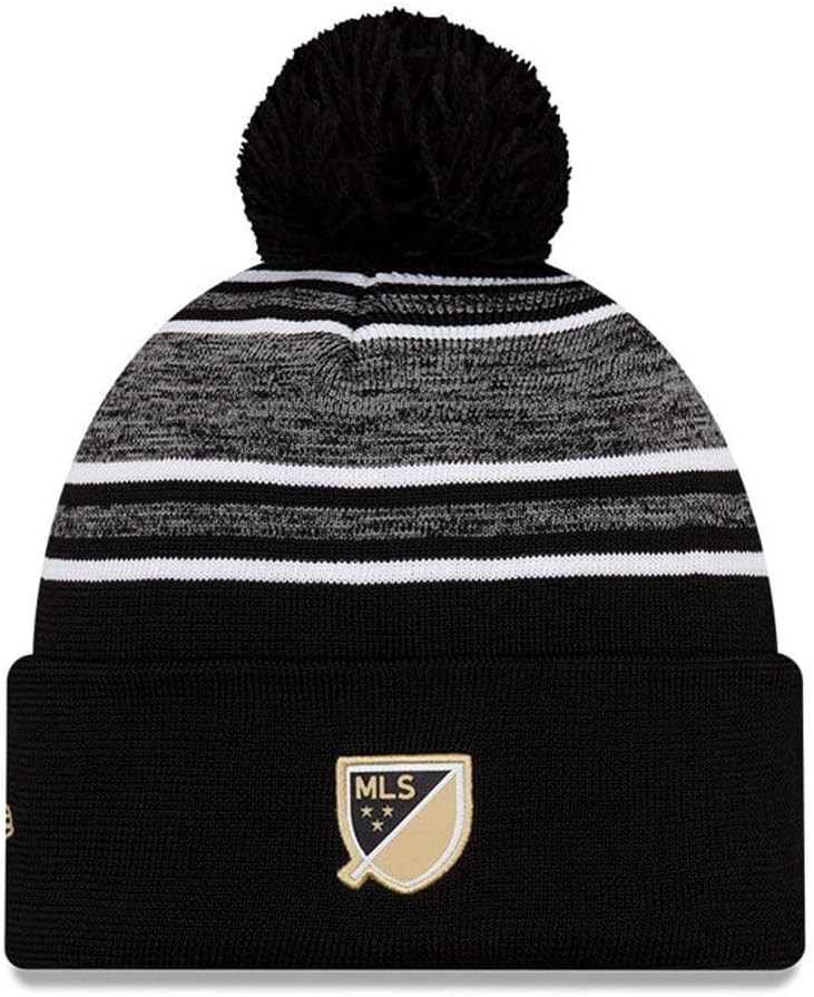 New Era Cap Company, Inc. Los Angeles FC MLS Knitted Bobble Hat, dark blue