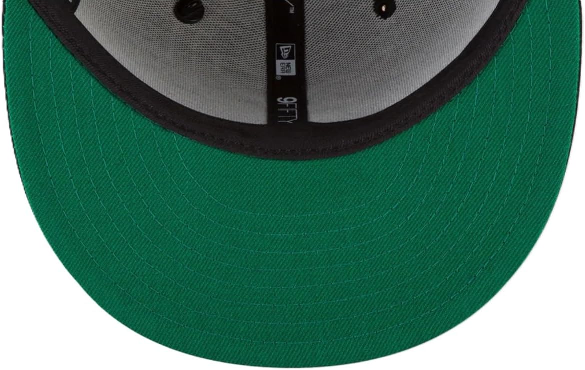 New Era Mens Baltimore Orioles Redux 9fifty Snapback Adjustable Baseball Hat Cap - Black/Orange - Faux Leather