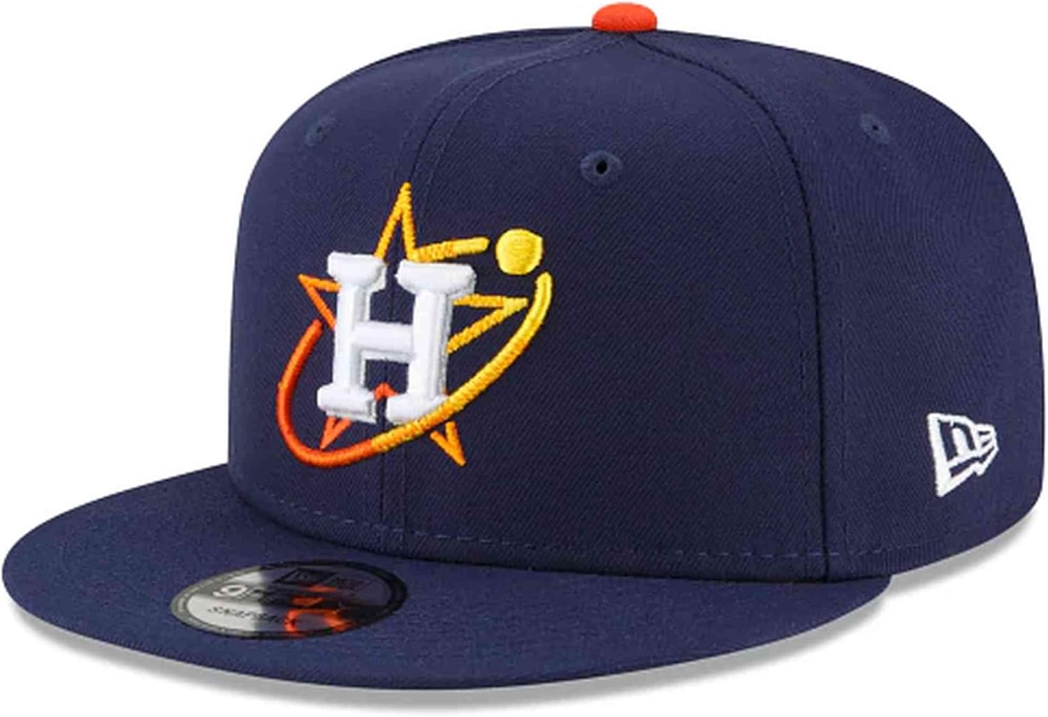 New Era Houston Astros 9FIFTY City Connect Snapback Cap, Adjustable Hat Navy Blue