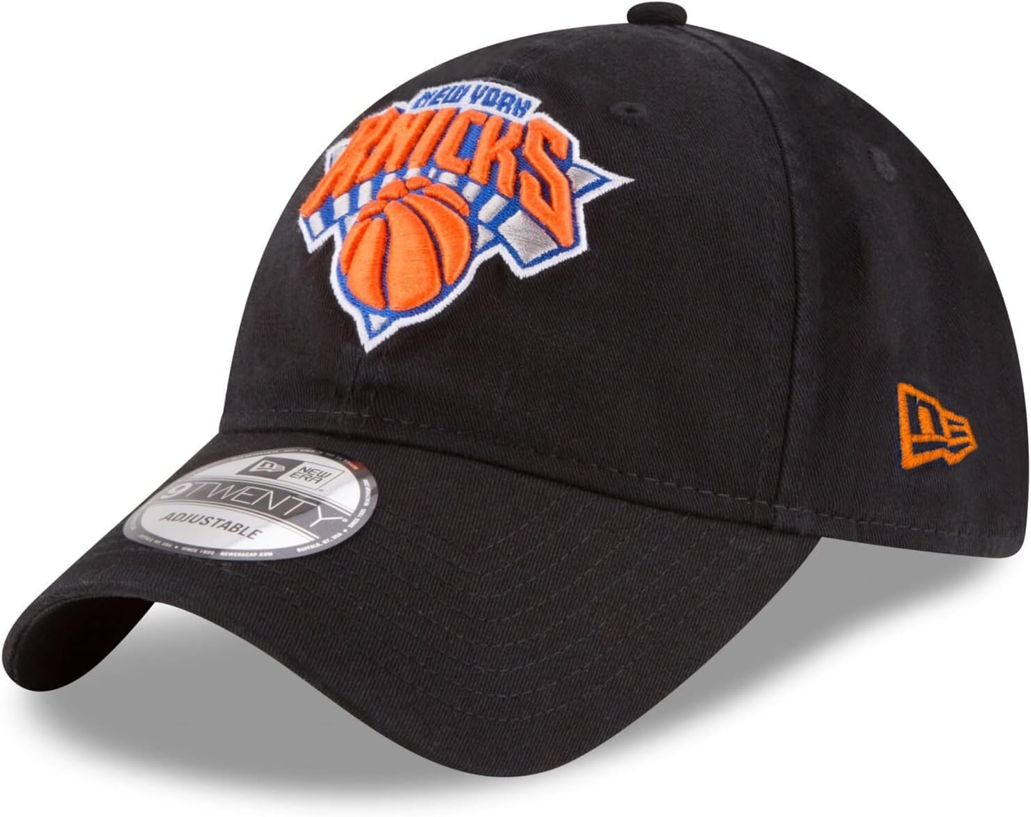 New Era Unisex-Adult NBA Core Classic 9TWENTY Basketball Black Alternate Adjustable Hat Cap One Size Fits All