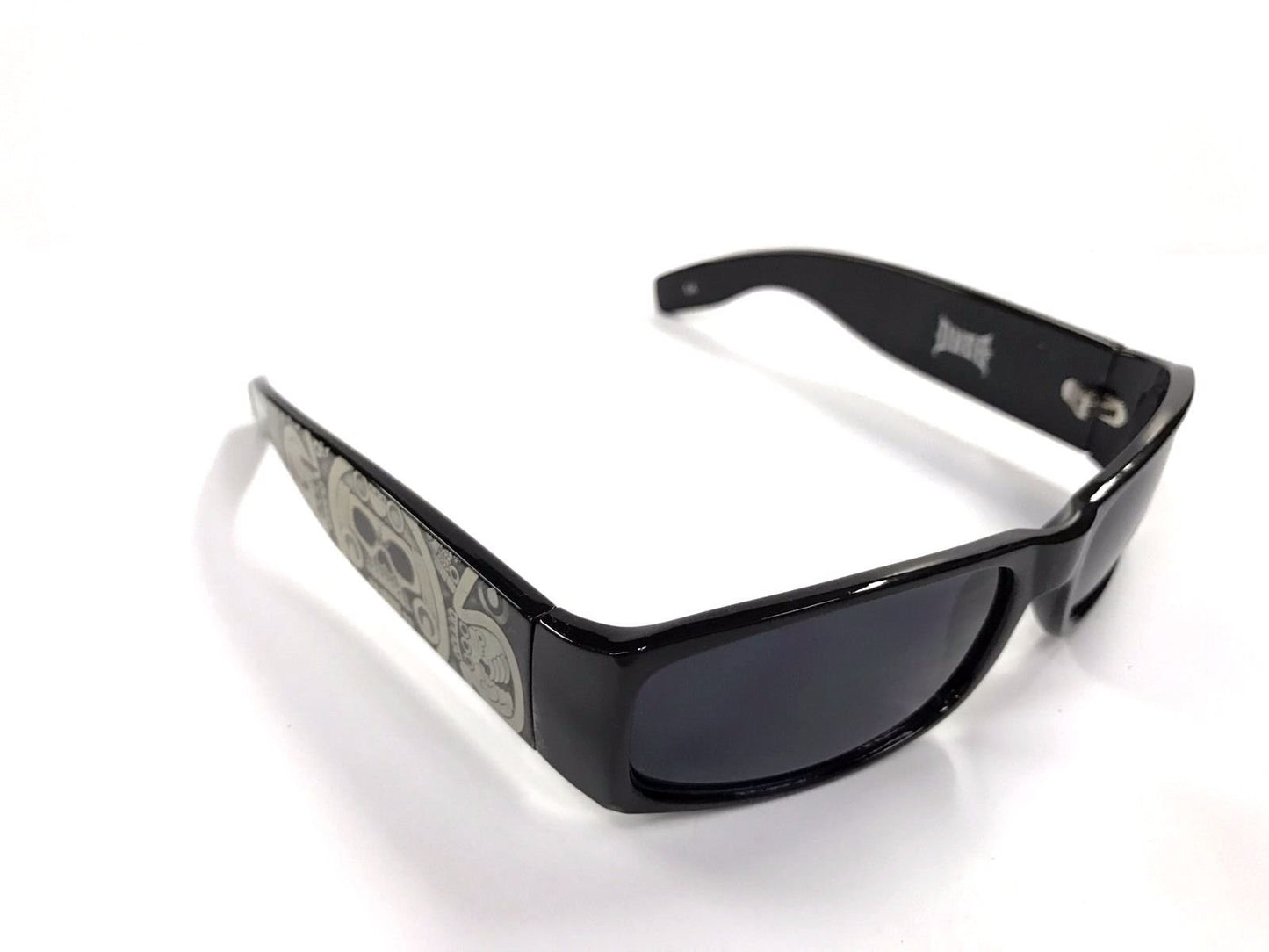 DYSE ONE Authentic Shades Skeleton Aztec Skullender Black Sunglasses California Style
