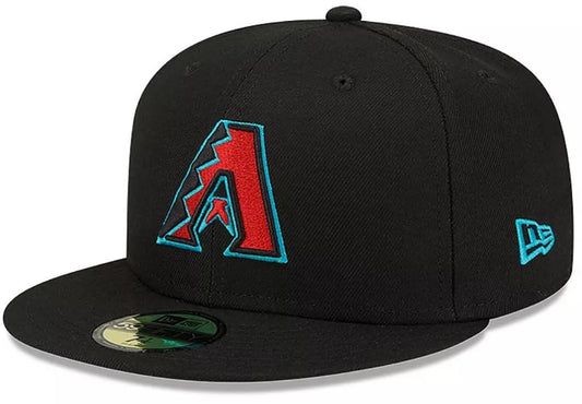 New Era 59Fifty Arizona Diamondbacks AC Alternative 2023 Authentic Collection On Field Fitted Hat Black (US, Numeric, 7 1/4, Black)