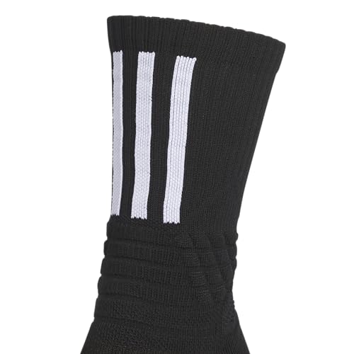 adidas Select Basketball Crew Socks (1 pair) for team sports, boys girls men women