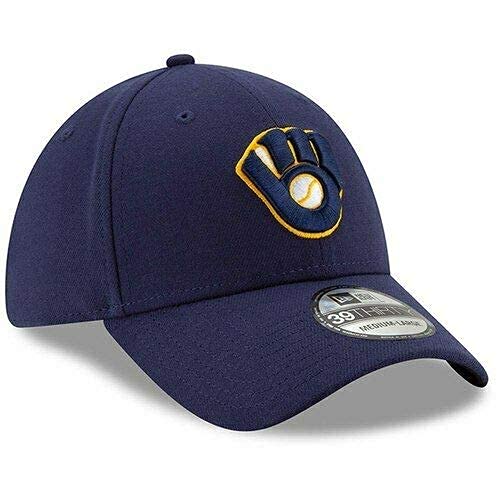 New Era Milwaukee Brewers MLB 3930 39THIRTY Flexfit Cap Hat