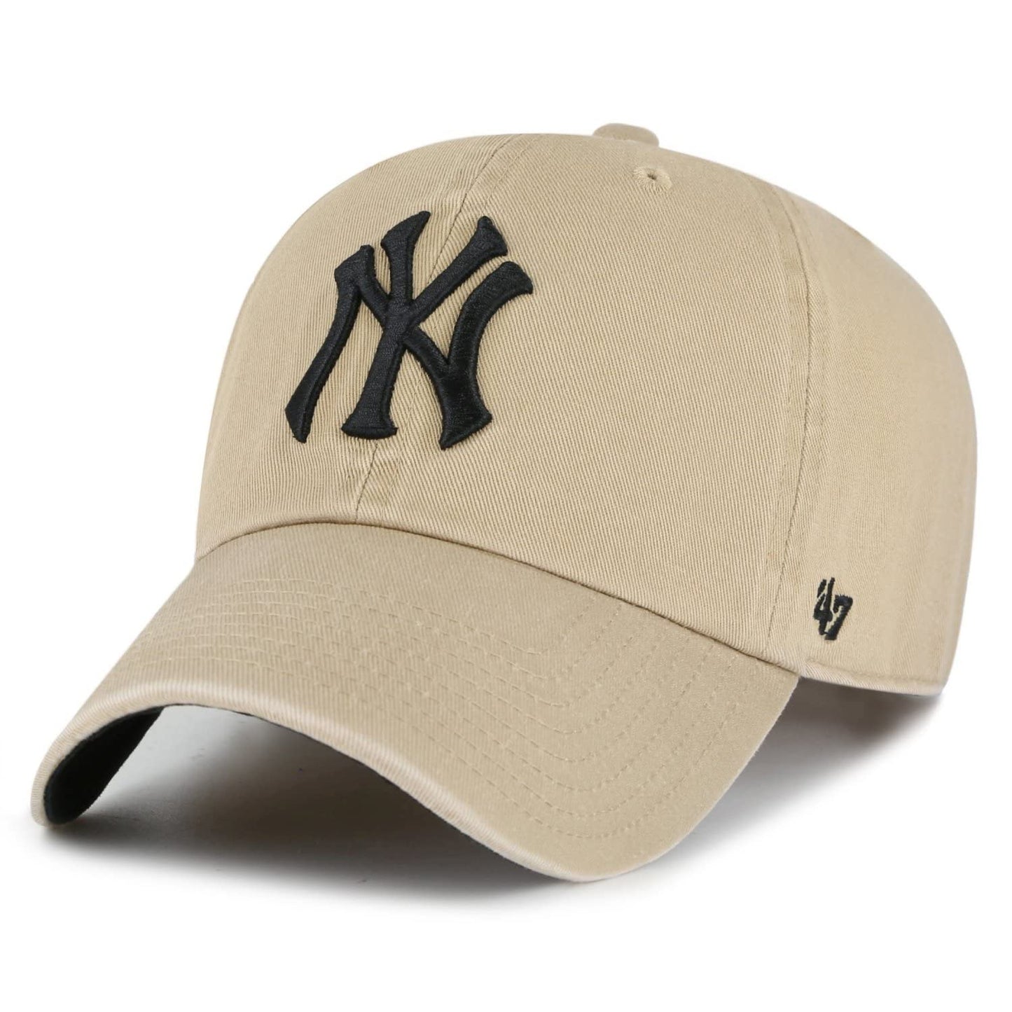 '47 Brand Ballpark Cap Clean Up New York Yankees Khaki Beige