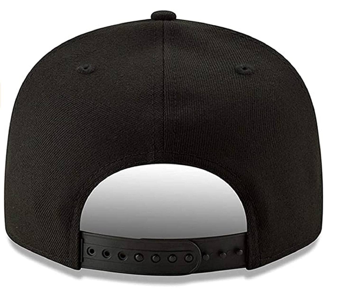 New Era Authentic Exclusive Ravens 9Fifty Snapback/9Twenty/MVP/9Forty Adjustable Hat - OSFM (Black On Black)