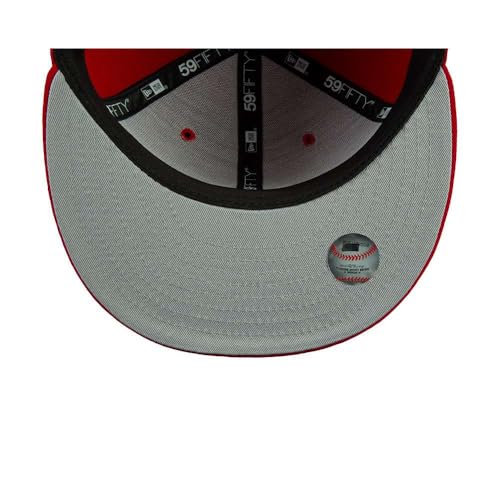 New Era Men's Black Baseball Cap - Los Angeles Dodgers Fitted Hat for Fans