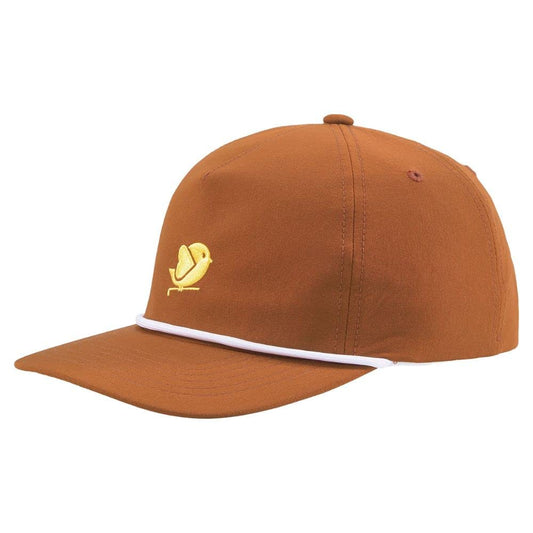 PUMA Men's Golf Love Birdies Rope Snapback Hat 02432901 Chestnut