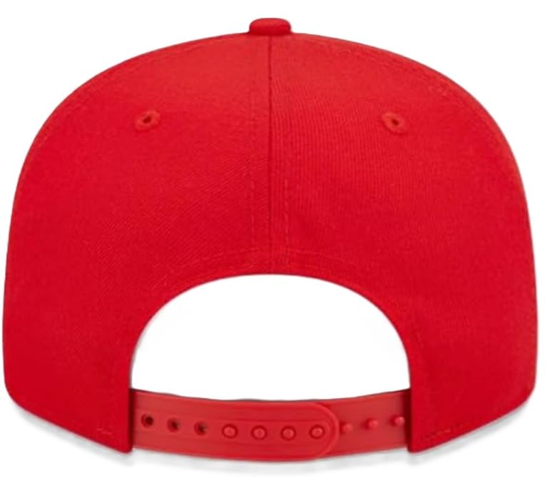 New Era Toronto Raptors 9fifty 950 Red Script NBA Snapback Adjustable Hat Cap