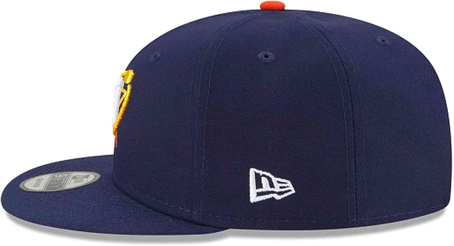 New Era Houston Astros 9FIFTY City Connect Snapback Cap, Adjustable Hat Navy Blue