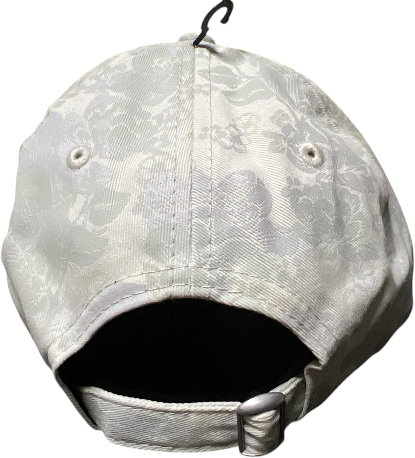 New Era Womens Boston Red Sox Floral Pattern 9TWENTY Adjustable Hat Cap Strap Back Adjustable Bloom Off-White/Lavender/Grey