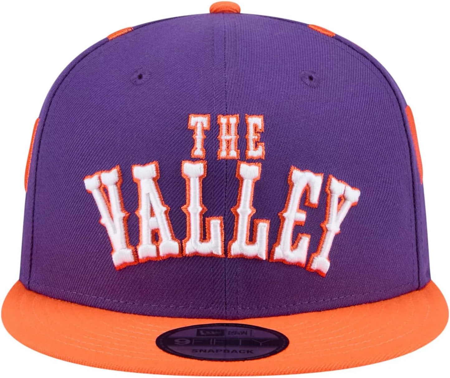 New Era Men's City Edition Adjustable 9FIFTY Snapback Cap - NBA Flat Bill Structured Baseball Hat