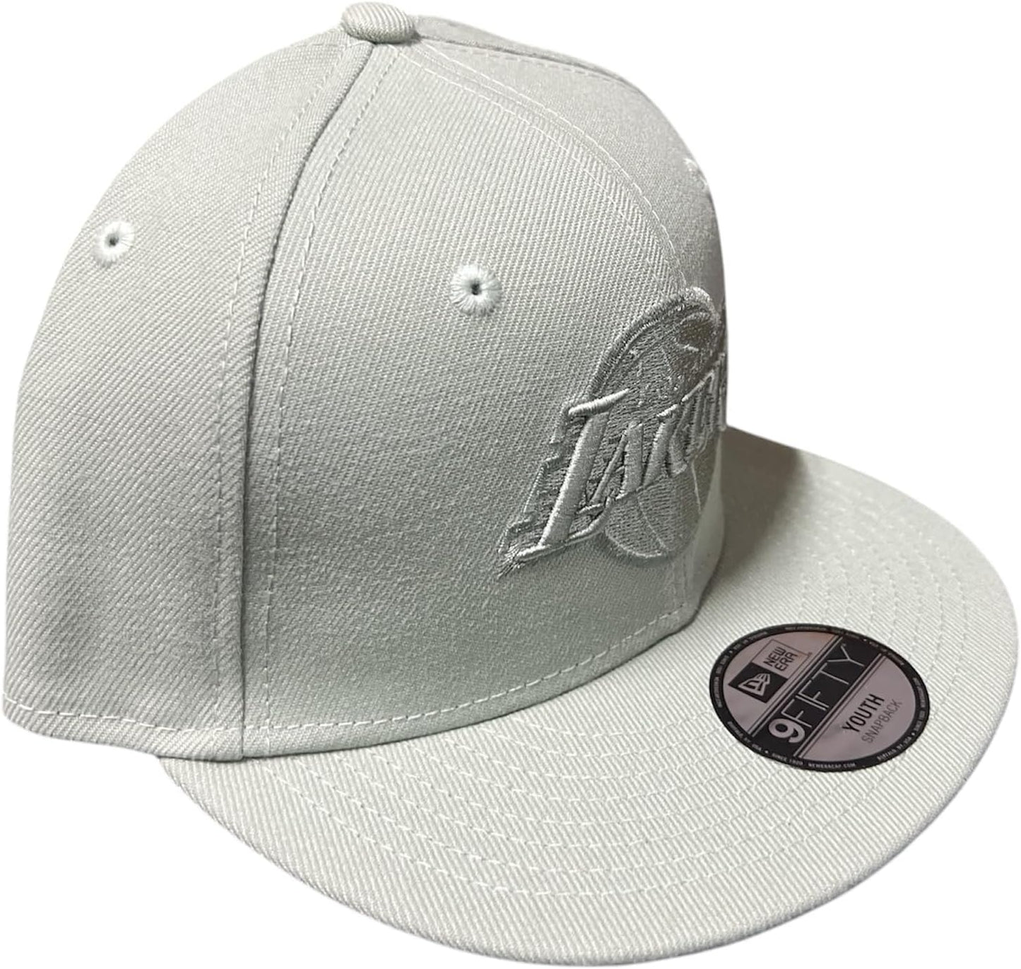 New Era Youth Boys Los Angeles Lakers 9FIFTY Snapback Hat Light Mint Green