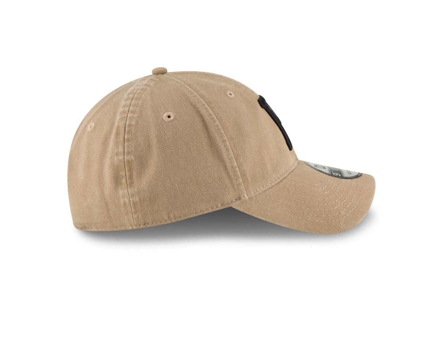 New Era Unisex-Adult MLB Core Classic 9TWENTY Adjustable Hat Cap One Size Fits All - Pittsburgh Pirates Khaki