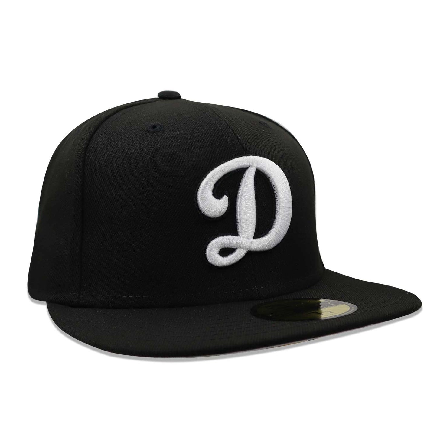 100% Authentic NWT, Los Angeles LA D Dodgers Black Hat, White Logo Very Rare Limited 95fifty Fitted Hat