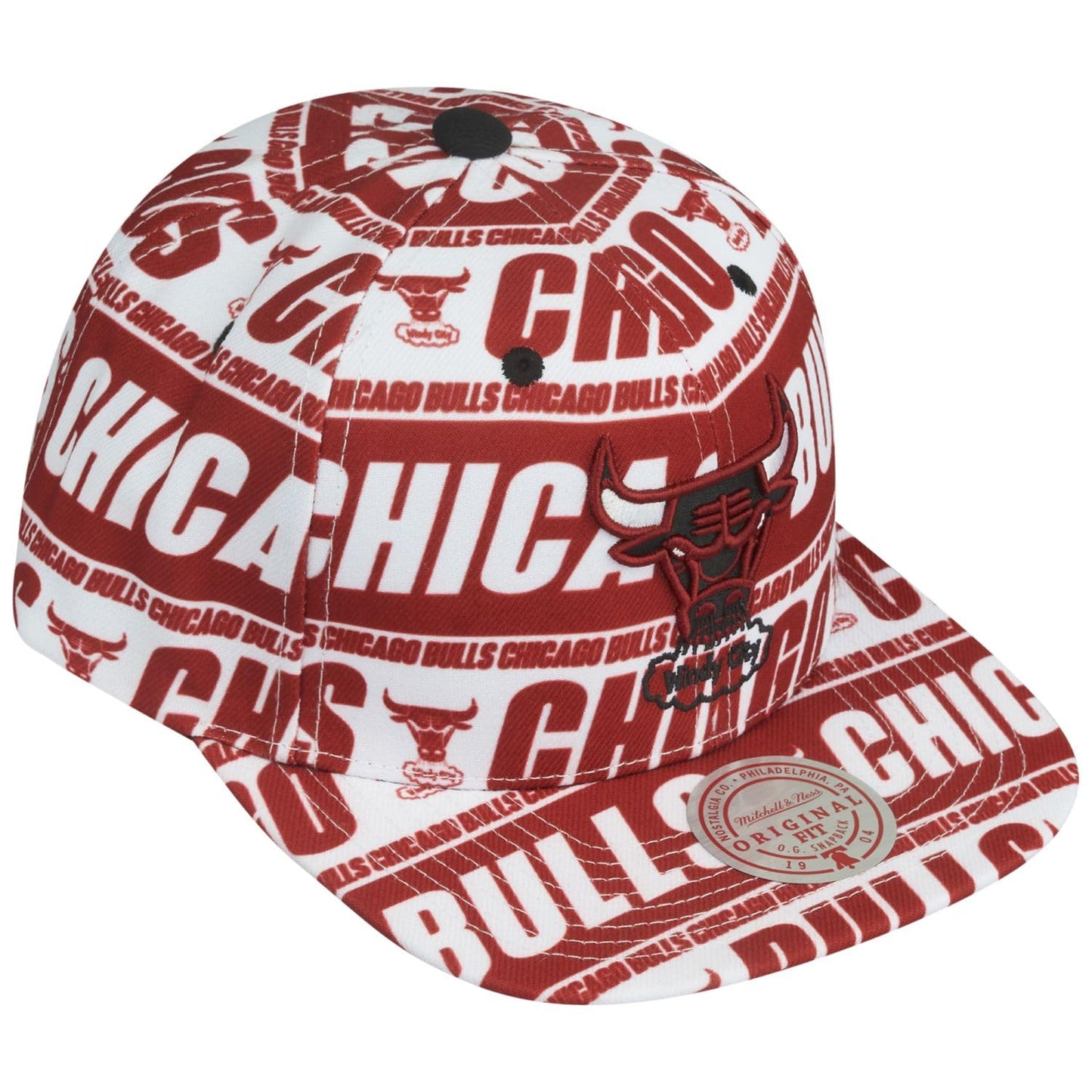 Mitchell & Ness NBA Meat Paper Snapback Hat Cap