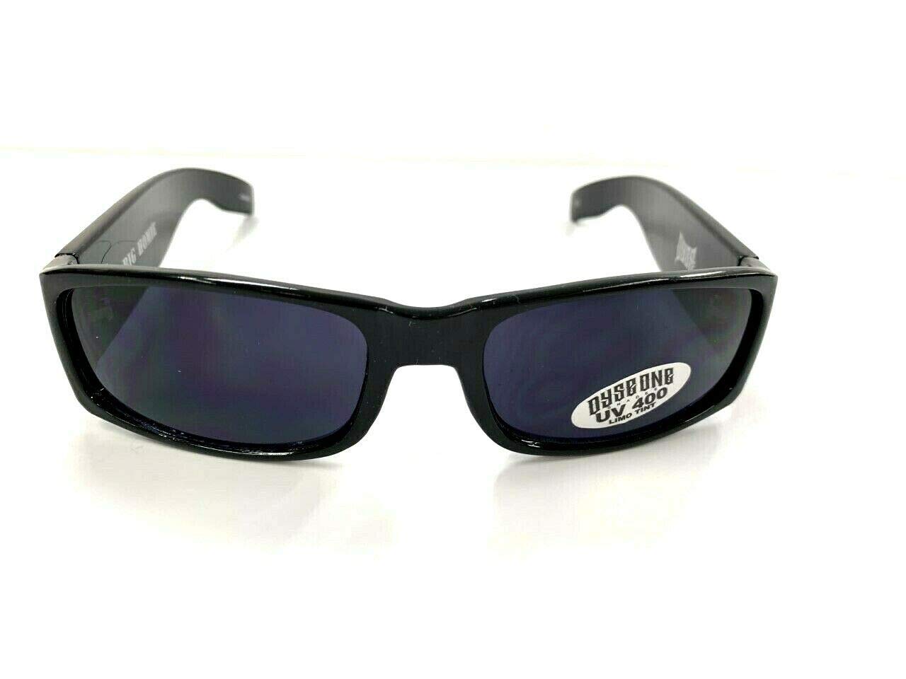 Dyse One Authentic Shades Black Guns Skull Inked Sunglasses California Lowrider Locs Style
