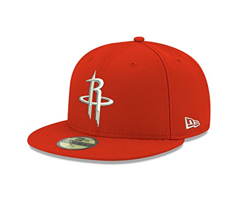 NBA Houston Rockets Men's Official 59FIFTY Fitted Cap, 7.125, Red