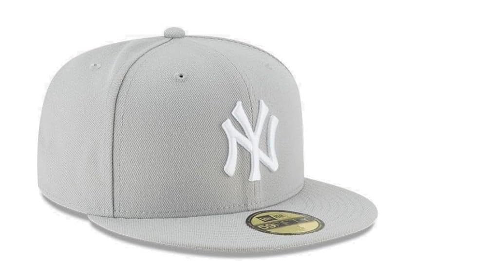 Gray New York Yankees Fitted Hat by New Era