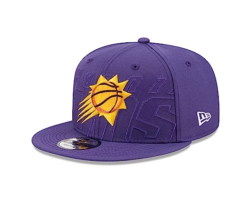 New Era Mens Draft 2023 9fifty Snapback Hat Cap (US, Alpha, One Size, Purple, Phoenix Suns)