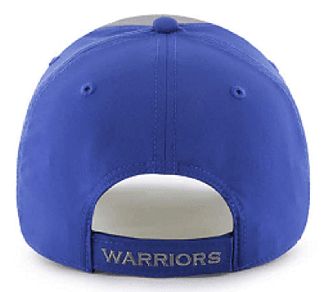 Golden State Warriors MVP Royal Radial Gray Blue Hat Cap Adult Men's Adjustable