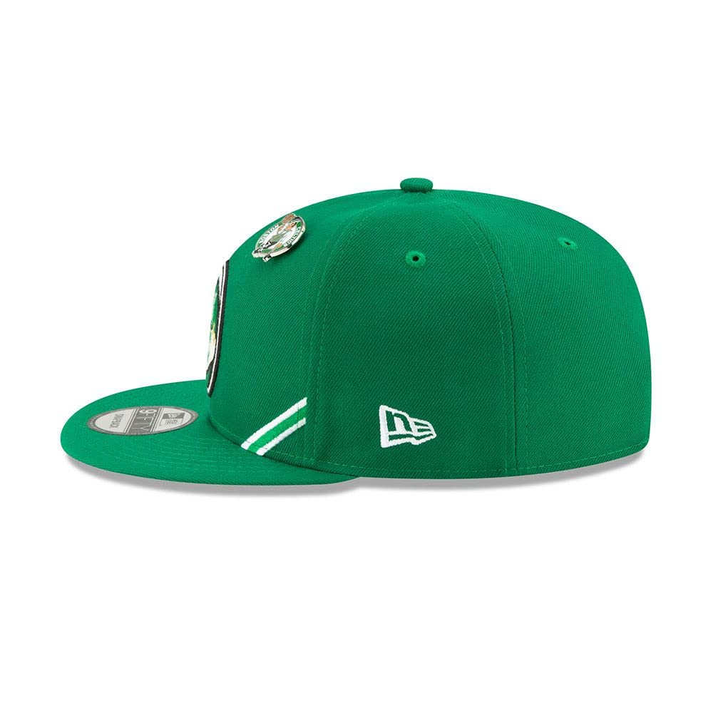New Era NBA Men’s Boston Celtics 2019 Official NBA Draft 9FIFTY Adjustable Snapback Hat Green