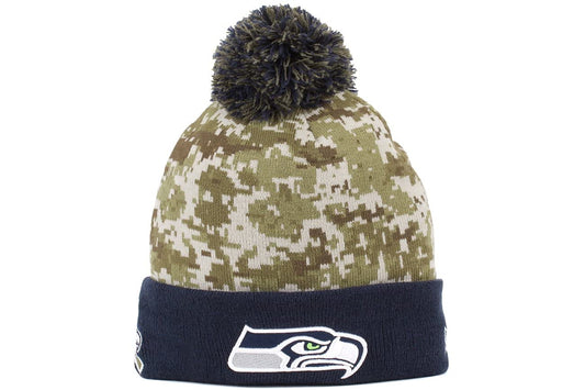 New Era Salute to Service Memrial/Veteran Day Sideline Cuffed Knit Beanie Skully Cap Hat