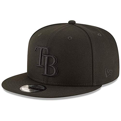 New Era Tampa Bay Rays Blackout 9FIFTY Snapback Black