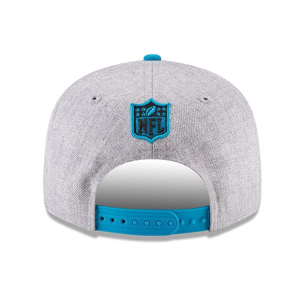 New Era Authentic Exclusive Panthers 9Fifty Snapback /9Twenty/MVP/9Forty Adjustable Hat - OSFM (Heather Gray)