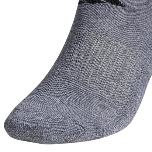 adidas Men's Athletic Cushioned Socks, 6-Pack No Show with Arch Support
