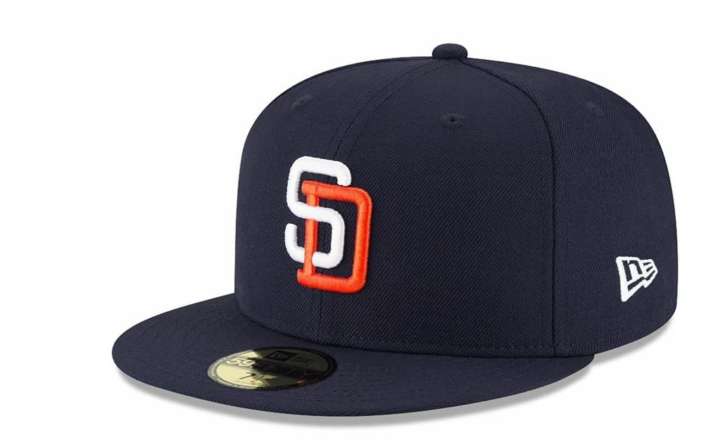 San Diego Padres New Era MLB Cooperstown 59FIFTY Cap (7 1/2)