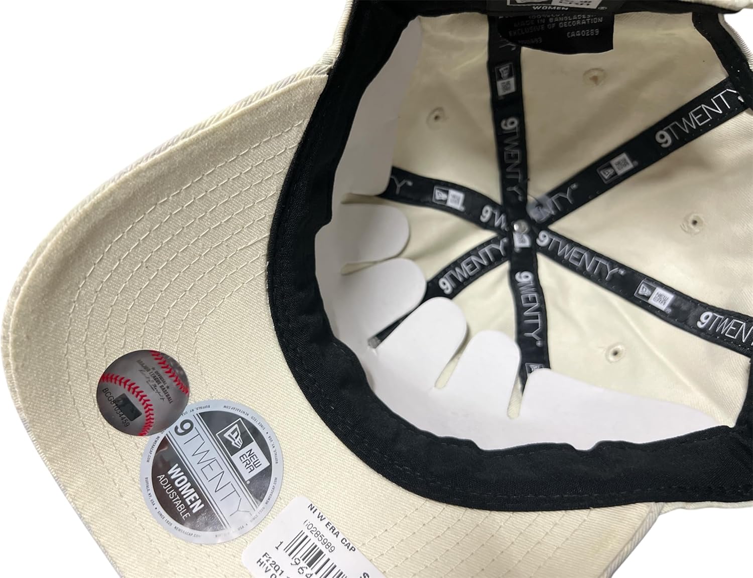 New Era Womens Boston Red Sox Floral Pattern 9TWENTY Adjustable Hat Cap Strap Back Adjustable Bloom Off-White/Lavender/Grey