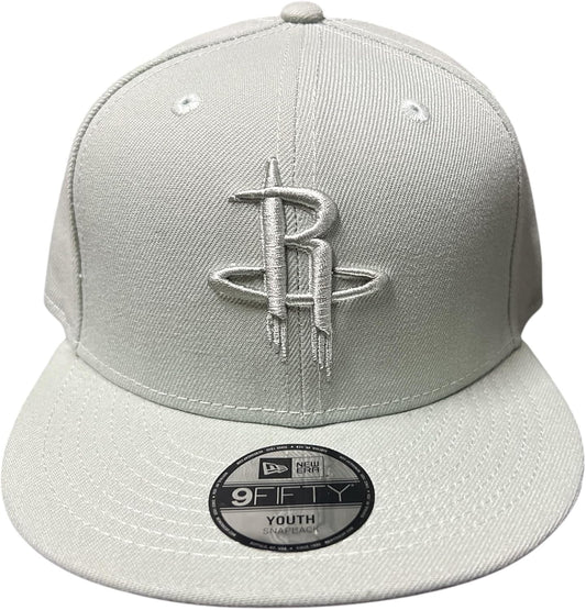 New Era Youth Boys Houston Rockets 9FIFTY Snapback Hat - Light Mint Green