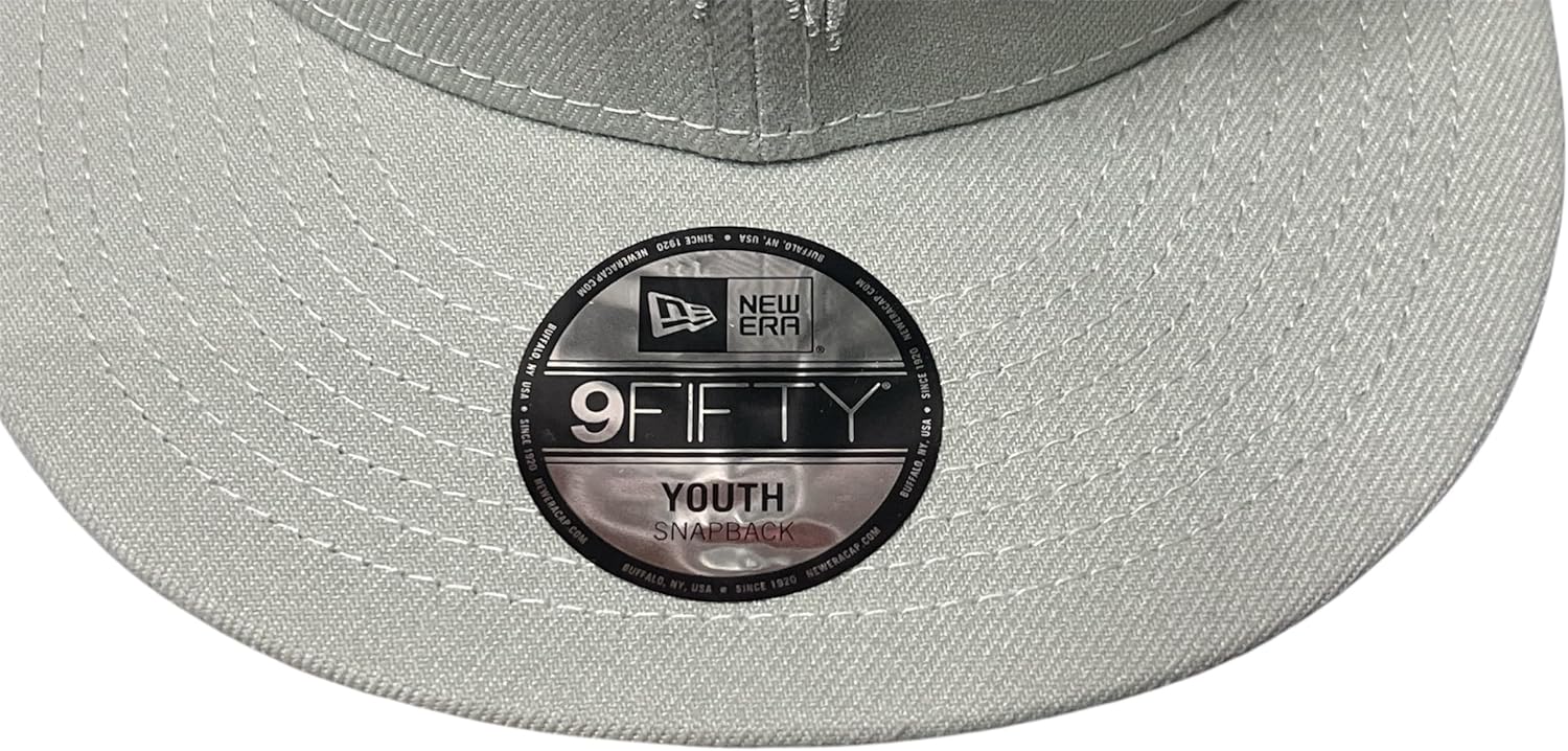 New Era Youth JR Boys Girls Dallas Mavericks 9FIFTY Snapback Hat - Light Mint Green