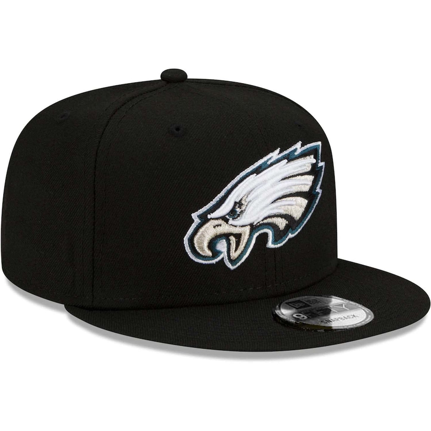 New Era 100% Authentic Exclusive Eagles 950 9FIFTY Snapback Cap Hat : One Size Fit Most (US, Alpha, One Size, Sideline Onfield) Black
