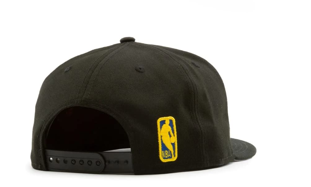 NEW ERA GOLDEN STATE WARRIOR BLACK-ONE SIZE