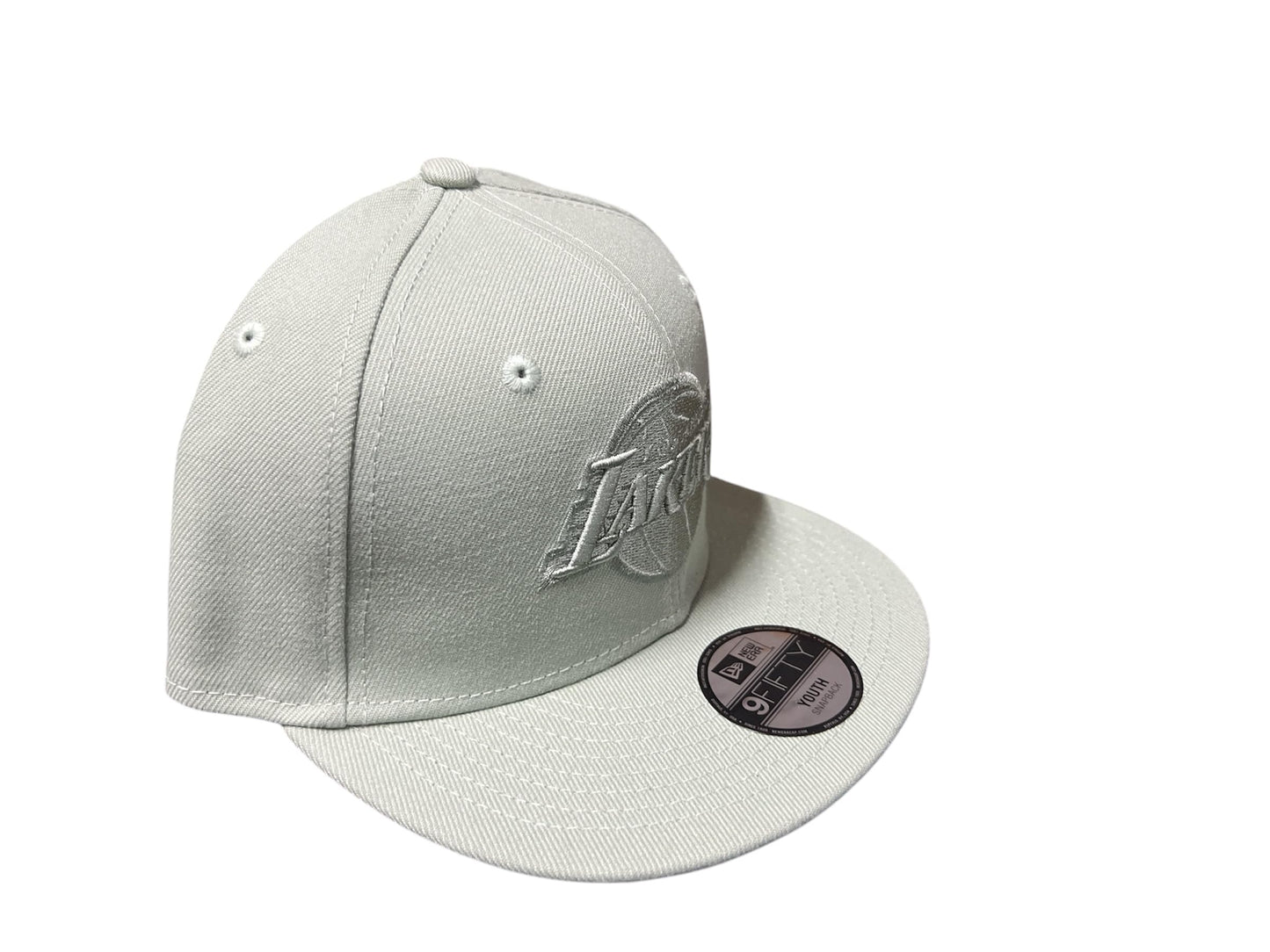 New Era Youth Boys Los Angeles Lakers 9FIFTY Snapback Hat Light Mint Green