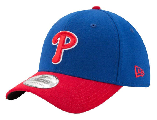 New Era Philadelphia Phillies Royal Red Alternate Team Classic Stretch Fit Cap MLB 3930 39thirty Curved Visor S M