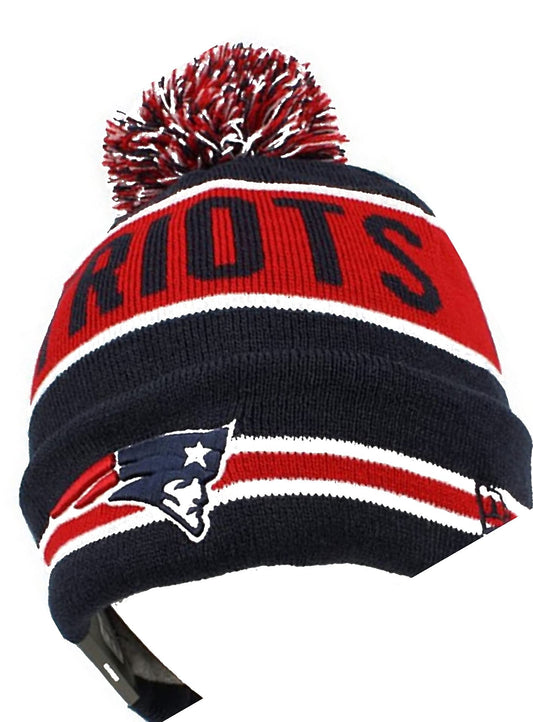 New Era Authentic Collection Patriots Sideline Cold Weather Cuffed Knit Beanie Cap Hat One Size Fit Most Salute (US, Alpha, One Size, The Coach)