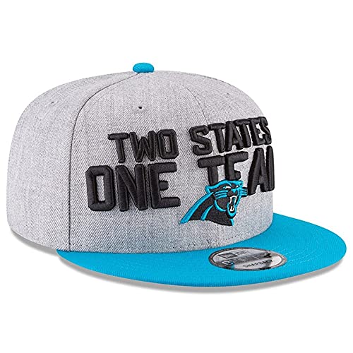 New Era Authentic Exclusive Panthers 9Fifty Snapback /9Twenty/MVP/9Forty Adjustable Hat - OSFM (Heather Gray)
