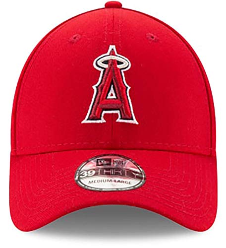 MLB Los Angeles Angels Team Classic Game 39Thirty Stretch Fit Cap, Red, Medium/Large
