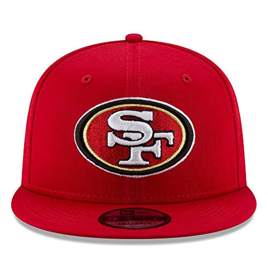 New Era 100% Authentic Exclusive 49ers 950 9FIFTY Snapback Cap Hat : One Size Fit Most (US, Alpha, One Size, Red)