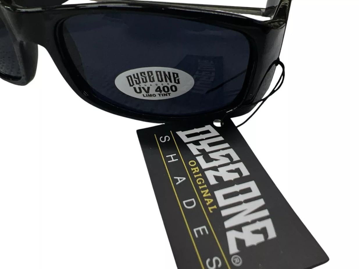 DYSE ONE Authentic Shades Pouring Honor Skull City Sunglasses California Lowrider Locs Style