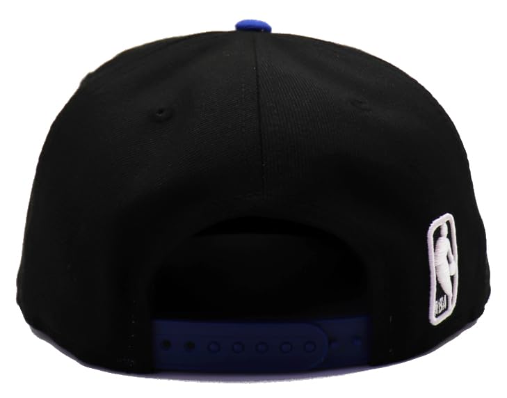 New Era unisex-adult Golden State Warriors Team Color Basic 9FIFTY Snapback Black Blue Adjustable Hat
